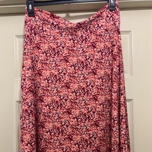 LuLaRoe XL Azure skirt NWOT marble design